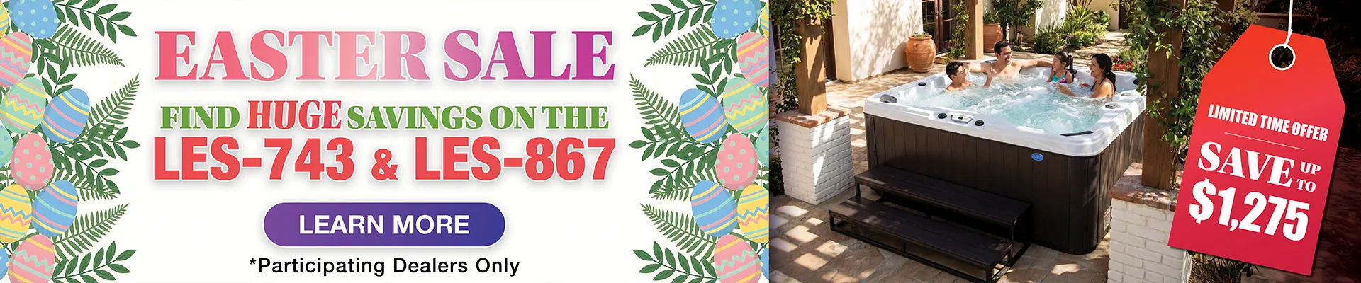 Calspas hot tub being used in a family setting - Lansing