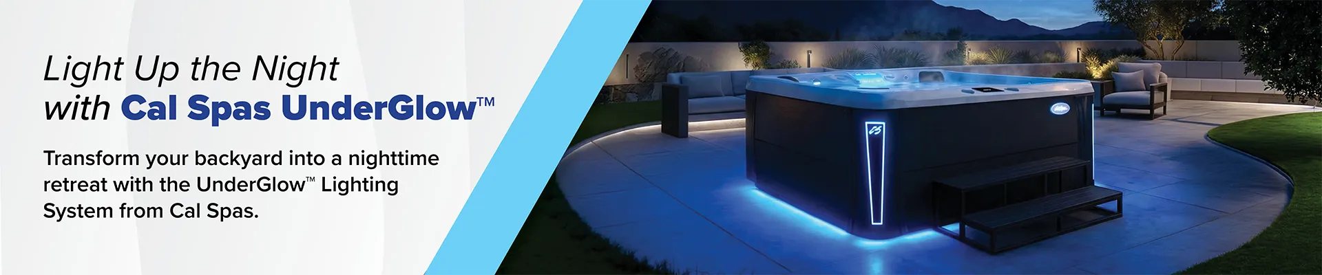 Calspas hot tub being used in a family setting - Lansing